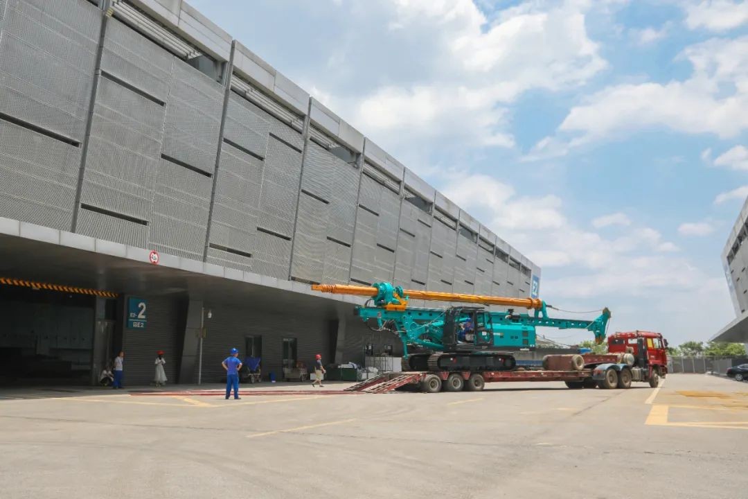 进场布展！！！2021年长沙国际工程机械展倒计时，122cc太阳成智能展区亮点提前剧透