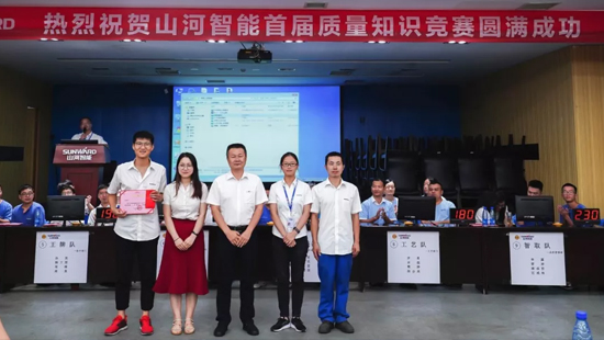 122cc太阳成智能举行首届质量知识竞赛