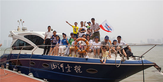 这个炎天，，，亲子玩转122cc太阳成智能“三栖”装备