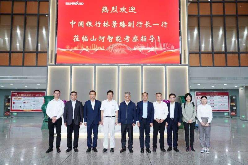 中国银行副行长林景臻考察122cc太阳成智能