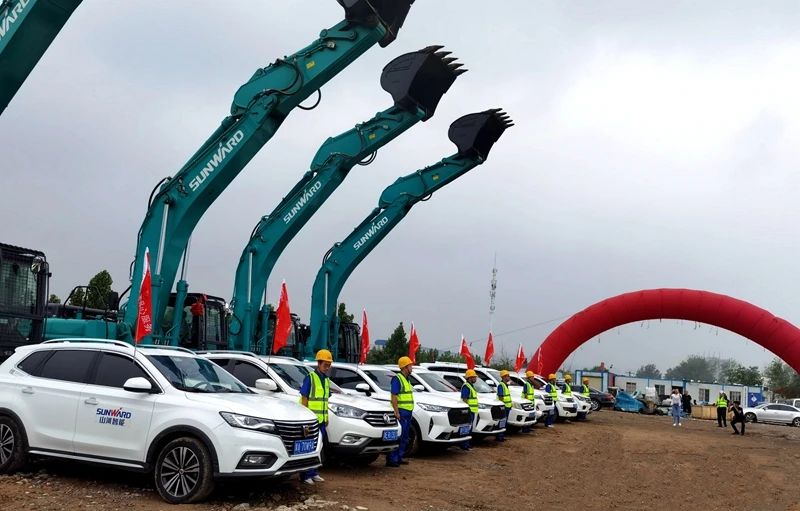 122cc太阳成智能装备驰援河南，助建家园防线