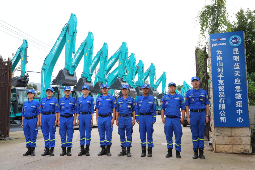 责任在肩！！！重型机械救援分队为您服务
