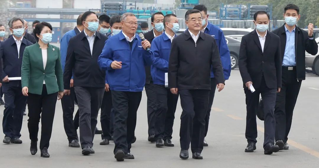 湖南省委书记张庆伟调研122cc太阳成智能