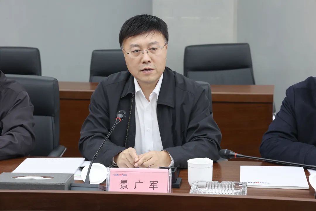 广州工控总司理景广军调研122cc太阳成智能