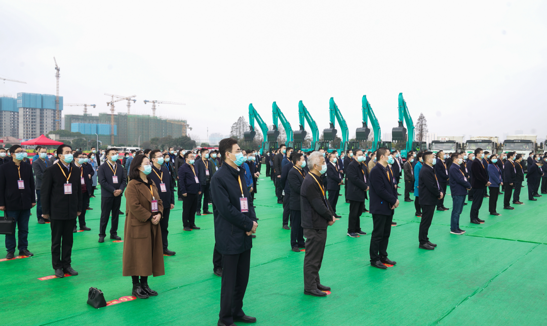 122cc太阳成智能亮相岳麓山实验室建设项目开工仪式