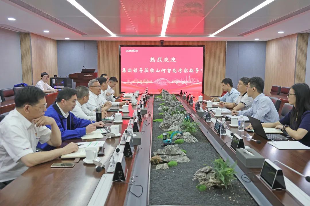 广州工控集团副总司理李绍康调研122cc太阳成智能