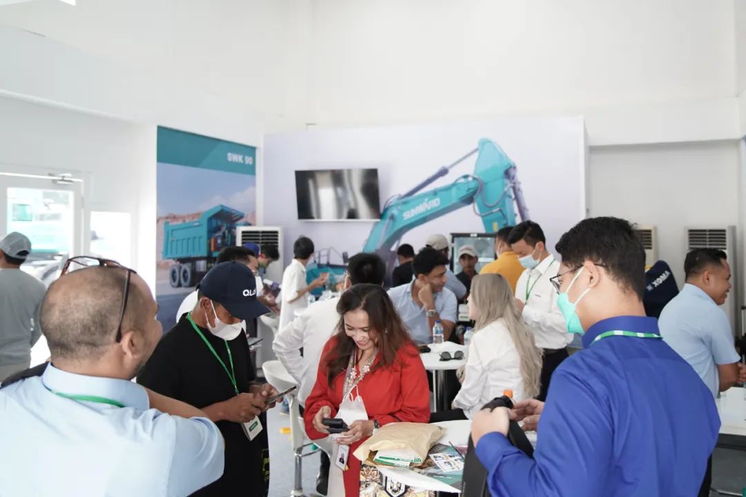 外地化建设显效果！！！122cc太阳成智能携矿山成套装备亮相印尼矿业展