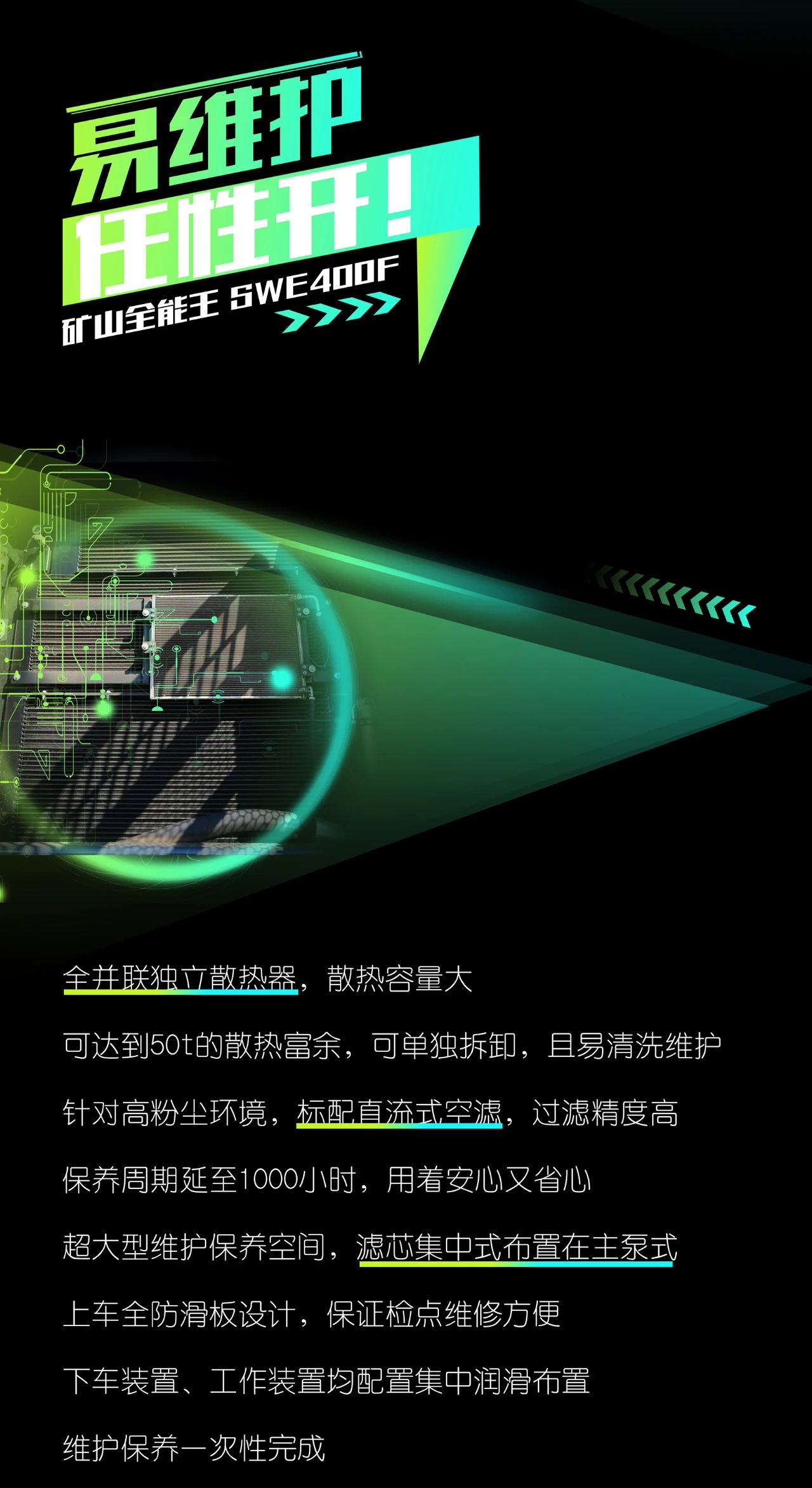 国四精品 | 要产能、够有劲！“满级”挖机还得看“矿山万能王”SWE400F