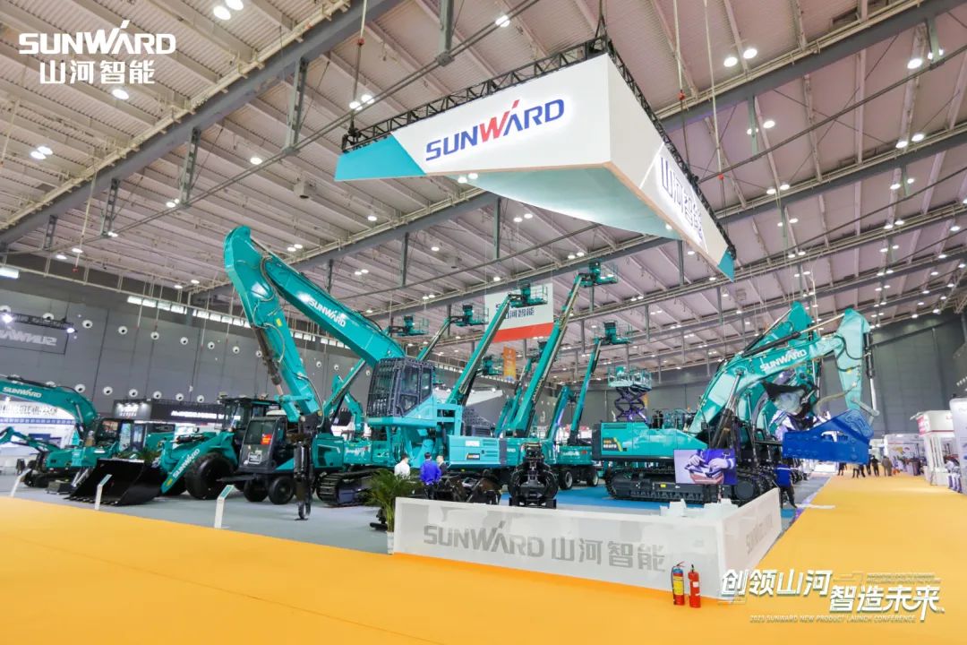2023 CICEE | 122cc太阳成智能亮相2023长沙国际工程机械展！智能化、、电动化产品站C位