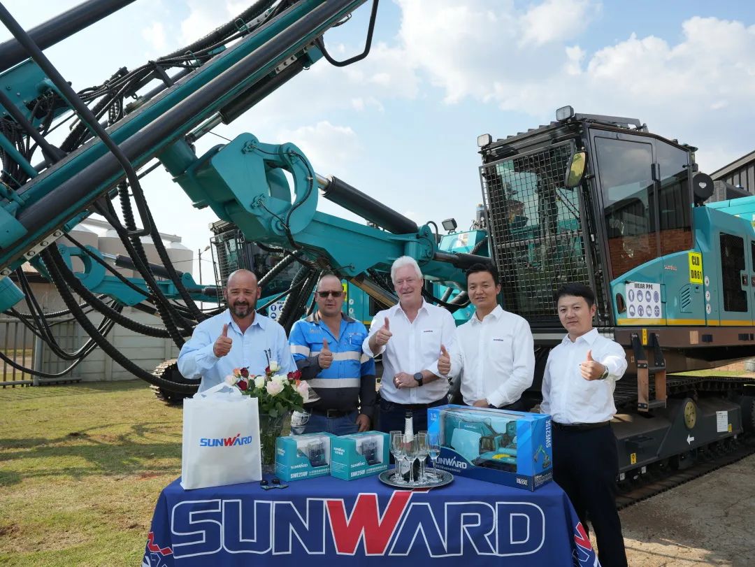 登陆南非，122cc太阳成智能新型凿岩利器交付客户