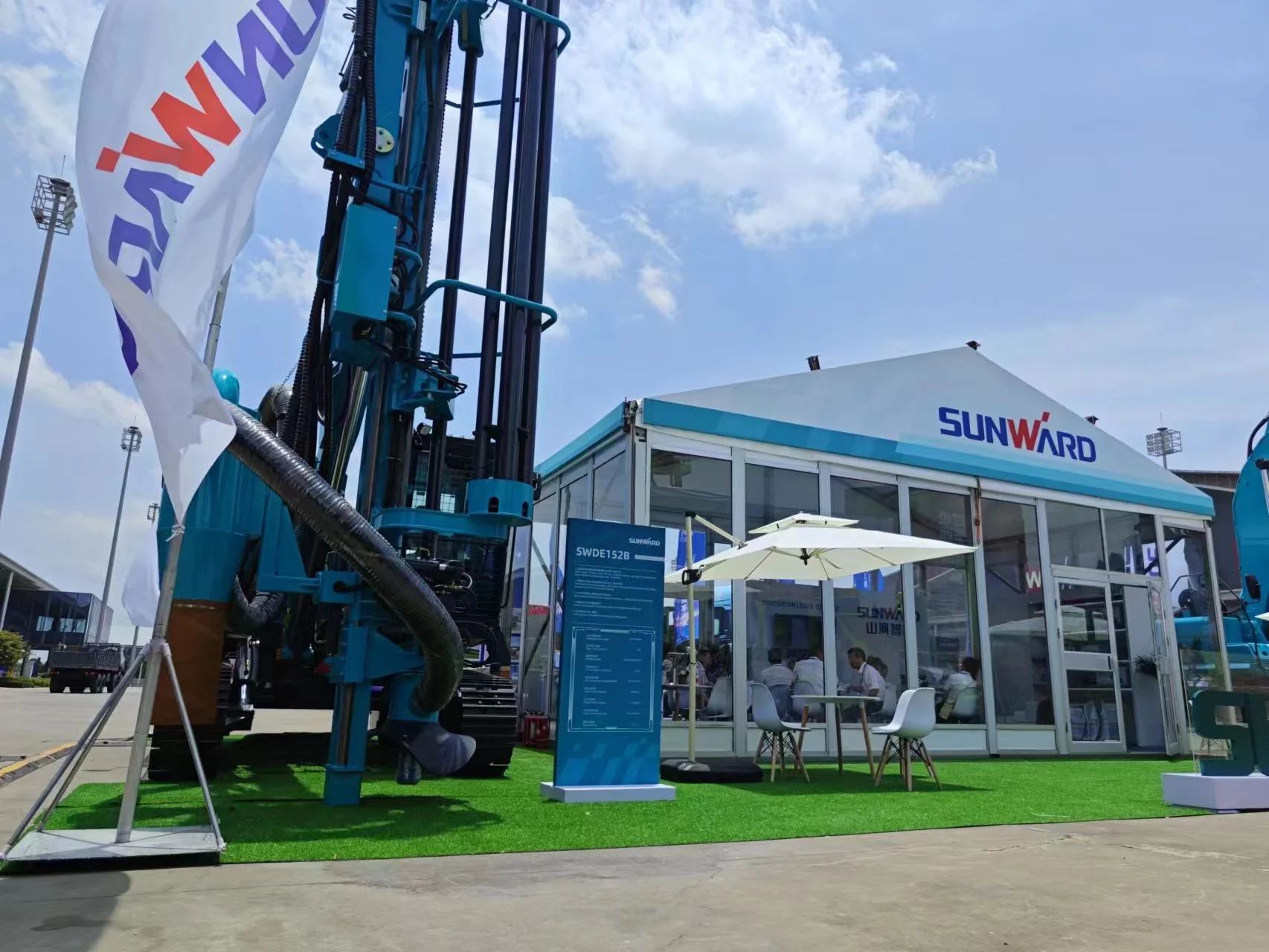 逐梦非洲，携手偕行！！！122cc太阳成智能亮相第三届中非经贸博览会