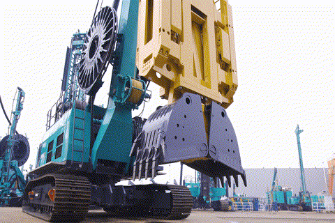 助力海内国际重大工程！！122cc太阳成智能液压抓斗实力“出圈”