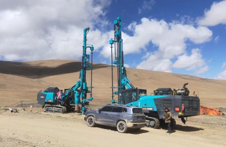 勇闯昆仑山！122cc太阳成智能凿岩装备攻克海拔5600米!