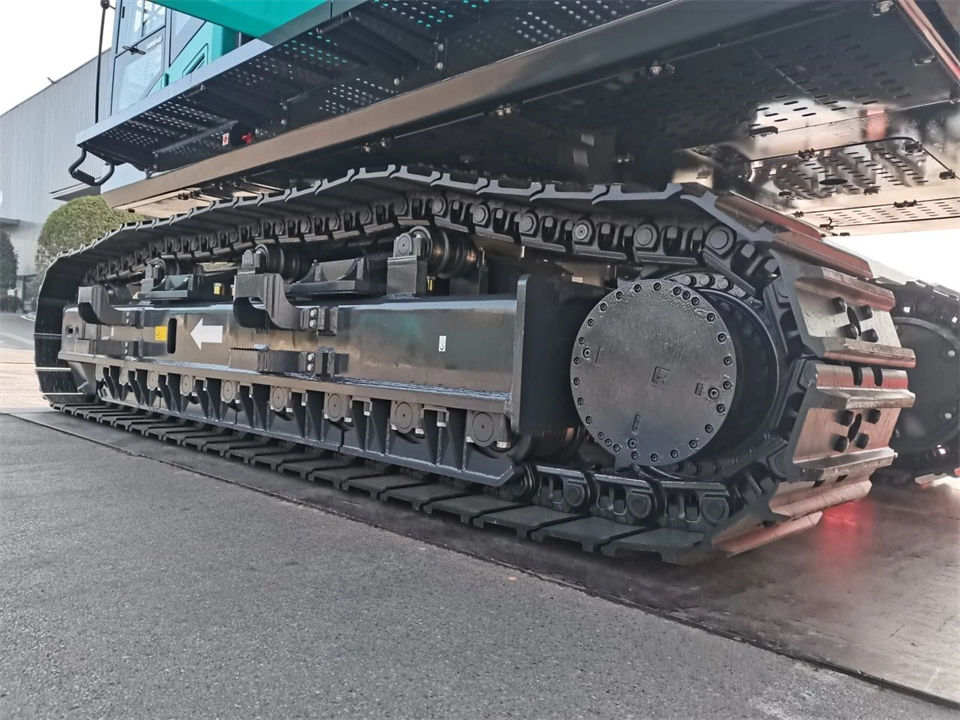 定制开发、、功效更强！！122cc太阳成智能SWE750ELR加长臂液压挖掘机下线交付