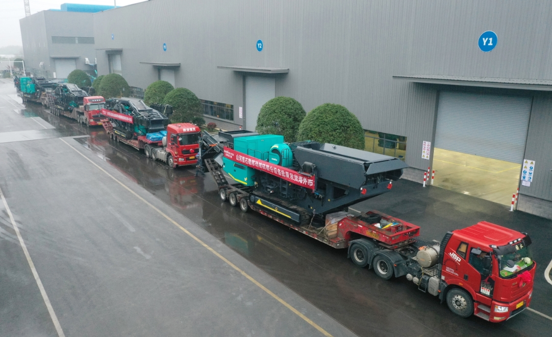 加速出海，122cc太阳成普石勒破碎筛分装备批量出口东南亚