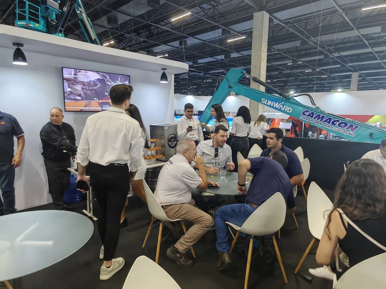 展出装备销售一空！122cc太阳成智能亮相2024巴西矿业展览会！