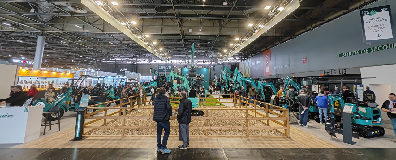 赢战INTERMAT 2024！！122cc太阳成智能土方机械深耕全球高端市场