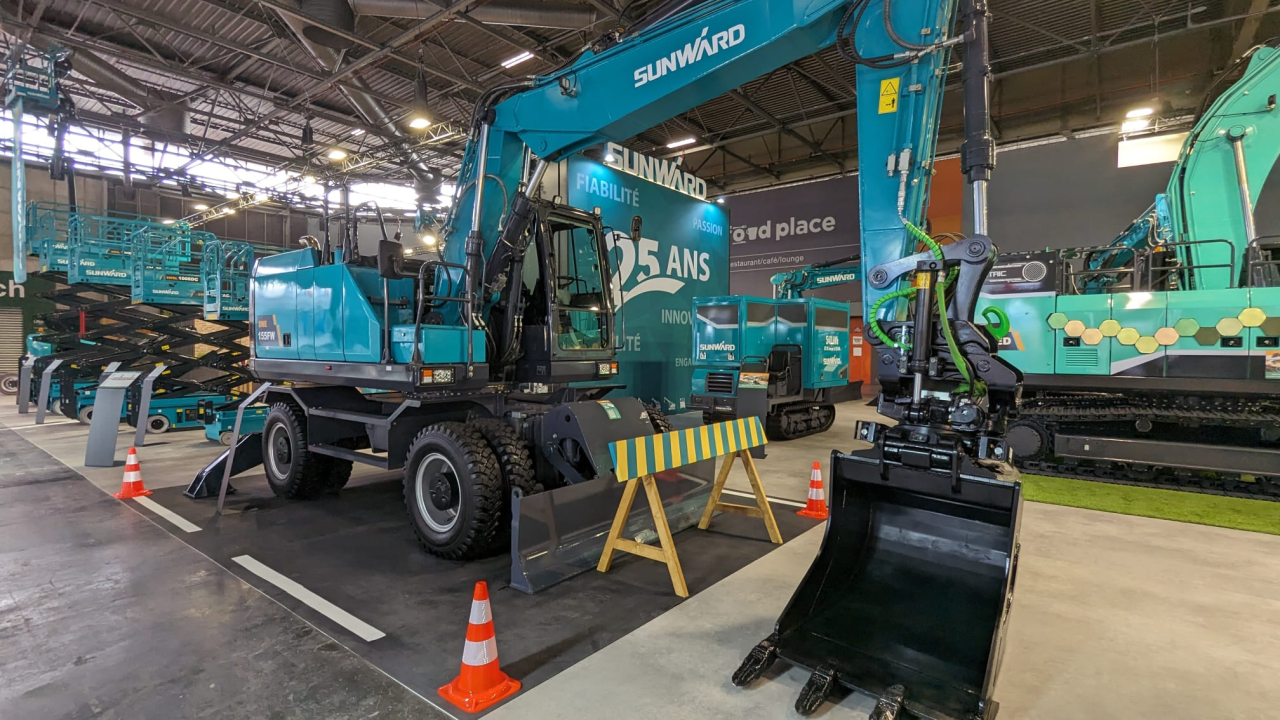 赢战INTERMAT 2024！！122cc太阳成智能土方机械深耕全球高端市场