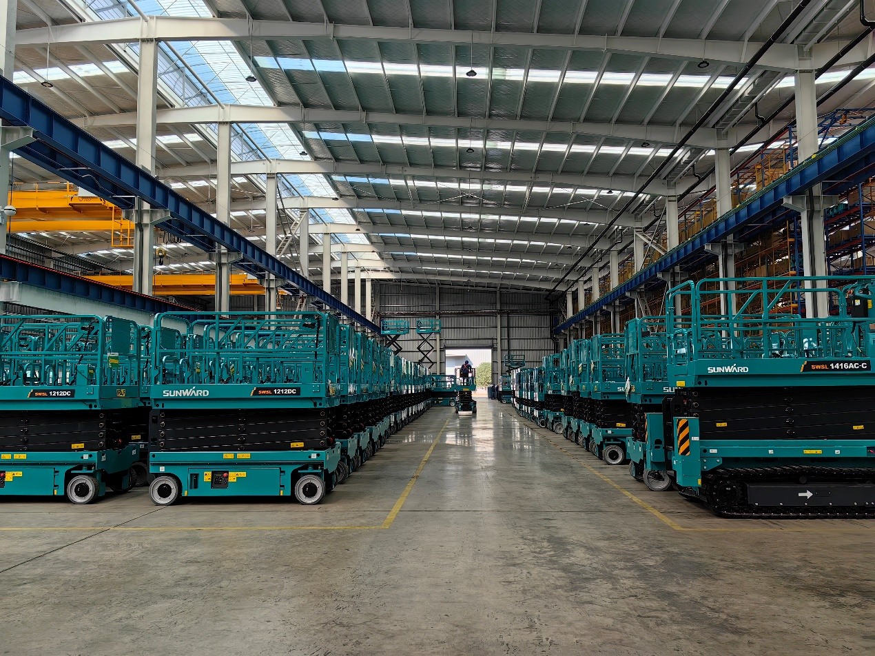 高空机械单日发货立异高！！！单月外洋发货破纪录！！！