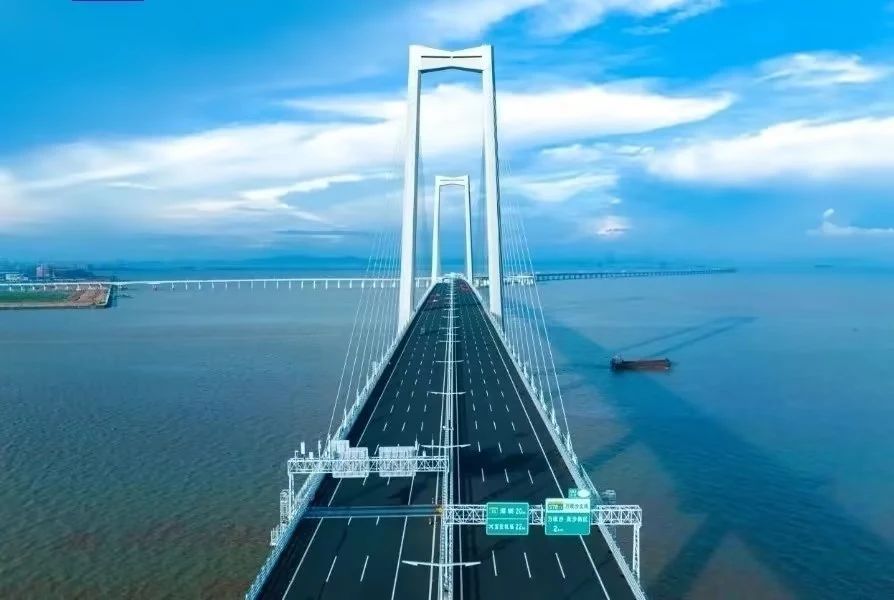 深中通道完工验收！122cc太阳成智能大力助建，，，天下级工程彰显中国实力与智慧！