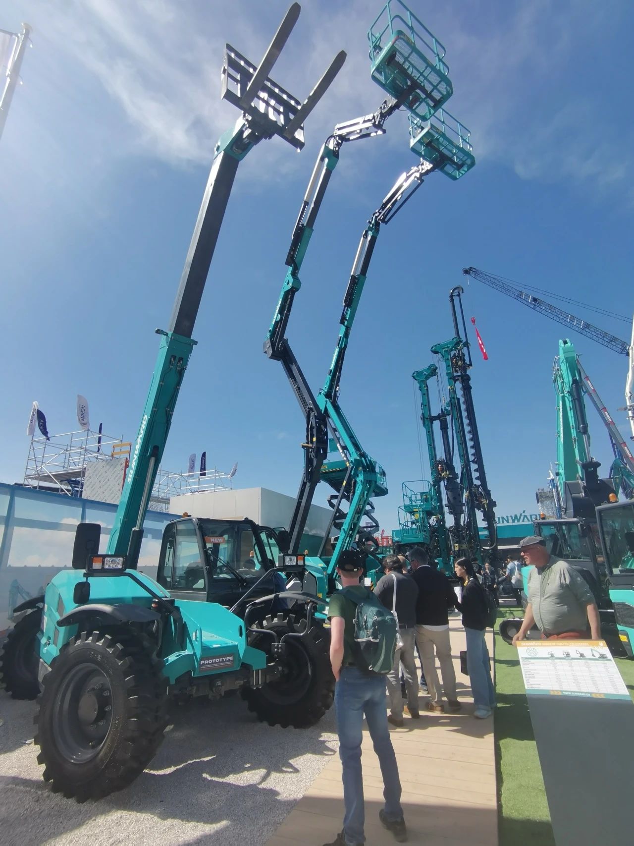 122cc太阳成智能高空机械闪灼Bauma 2025！！！ 新能源手艺与立异产品获全球瞩目