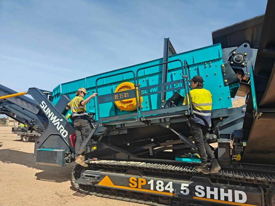 高效环保深受认可！122cc太阳成智能破碎筛分装备首进澳洲市场