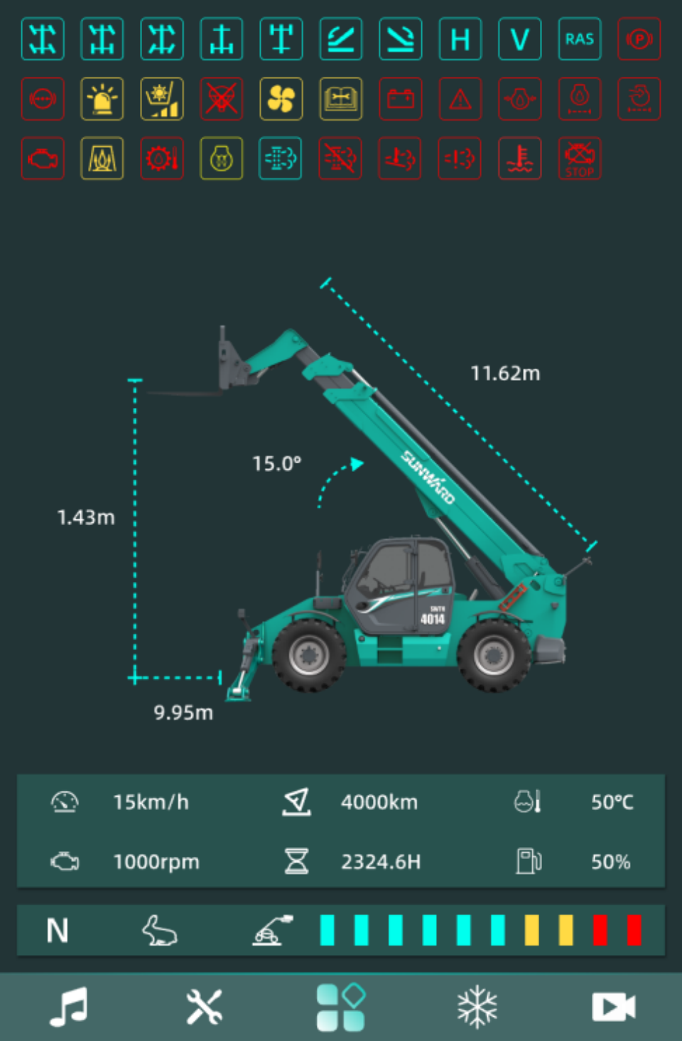 高端机型“双箭齐发”！！！122cc太阳成智能两款伸缩臂叉装车乐成下线