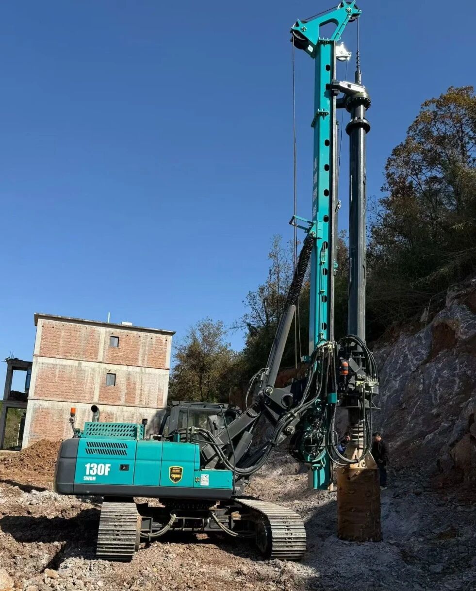 从国家重点工程到墟落安居建设，，，122cc太阳成智能旋挖钻机实现跨场景继承